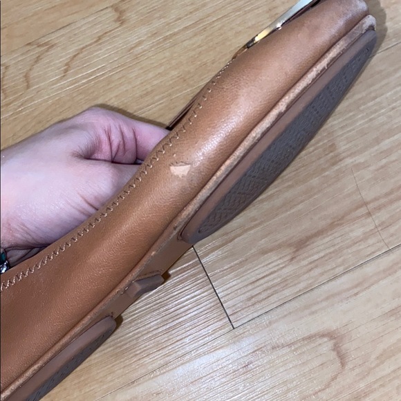 Tory Burch Minnie Flats, size 5.5, Tan - Picture 6 of 8